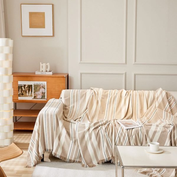 Pet Proof Couch Cover - Stripe Brown Online Sale - Image 4