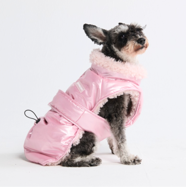 Slip-on Insulated Jacket - Metallic Pink Cheap - Image 2