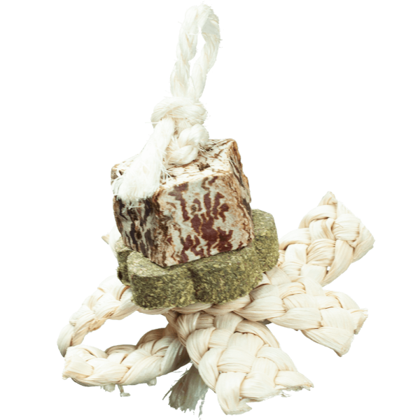 A&E Nibbles Hollow Braided Hay Chew Online now